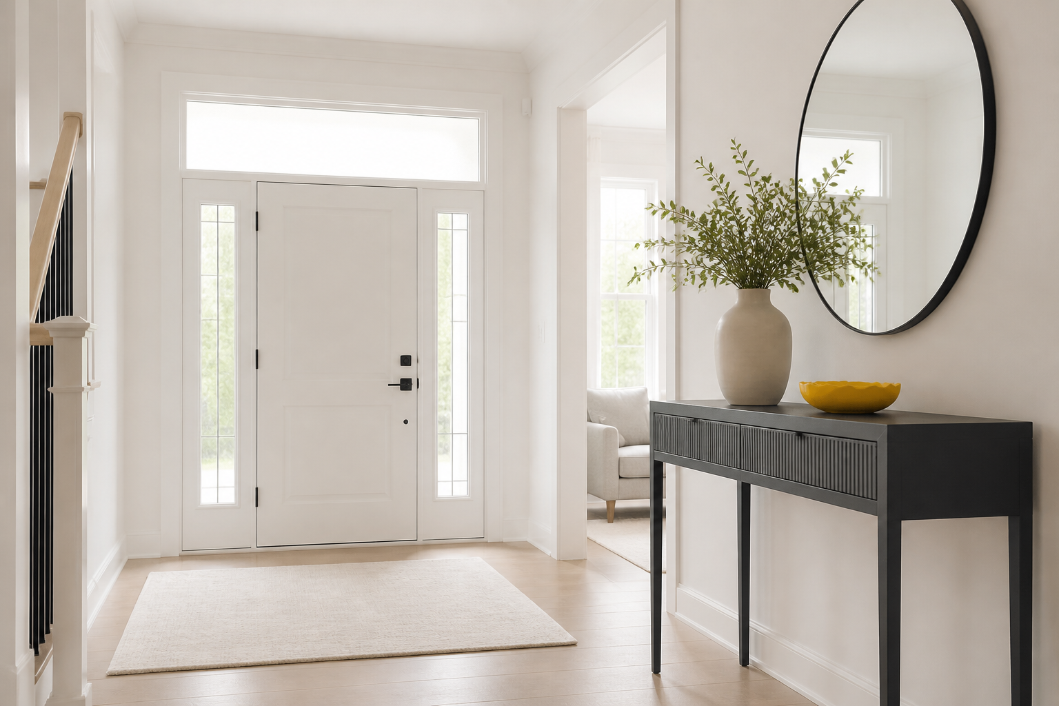 Aspirational refreshed Ottawa home interior